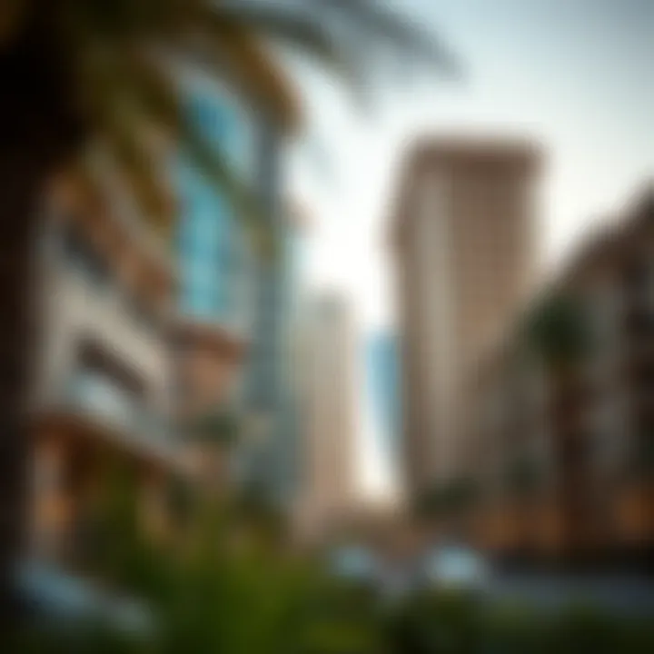 Architectural Marvels in Al Bandar Architectural beauty of Al Bandar buildings