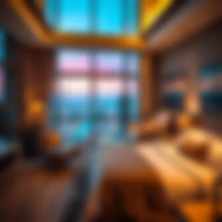 Scenic views from a luxury apartment in Al Garhoud