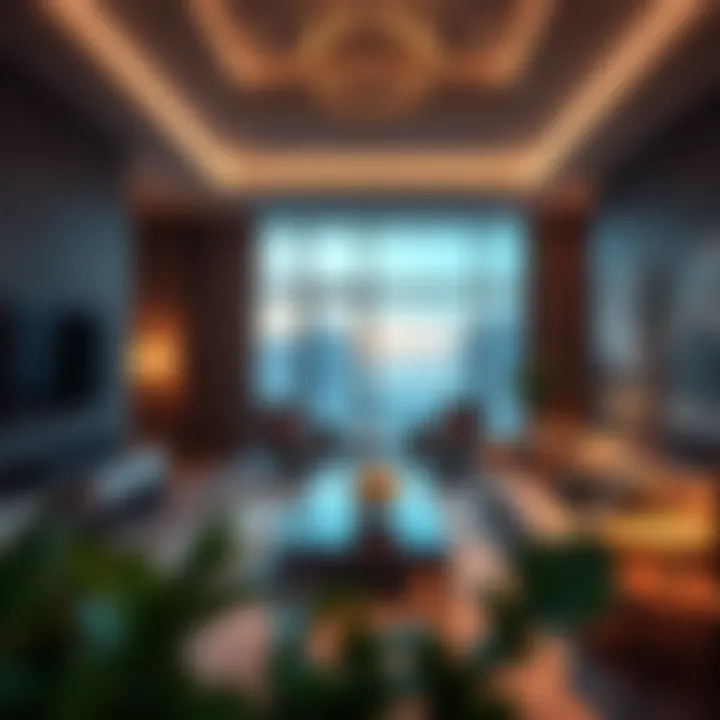 Luxurious living space within Al Manar Hotel Apartments highlighting diverse accommodation options