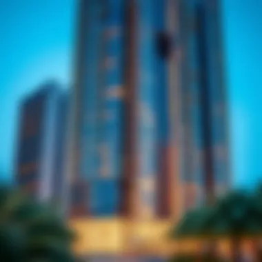 Al Manara Tower: A Modern Architectural Marvel Stunning exterior view of Al Manara Tower showcasing its modern architecture