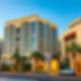 Stunning architectural design of Al Nahda Residency