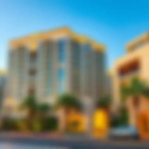 Stunning architectural design of Al Nahda Residency