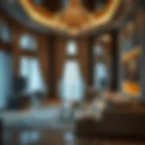 Luxurious living space in Al Nawras Hotel Apartments