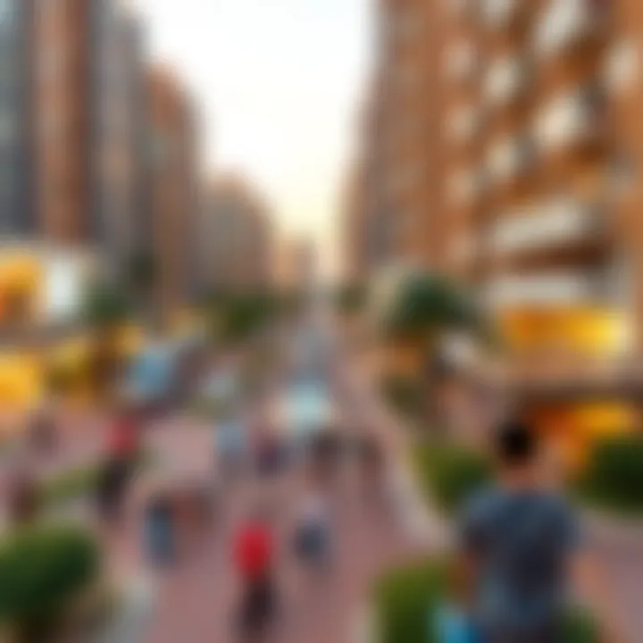 Panoramic view of Al Wasl Zabeel’s vibrant community and amenities