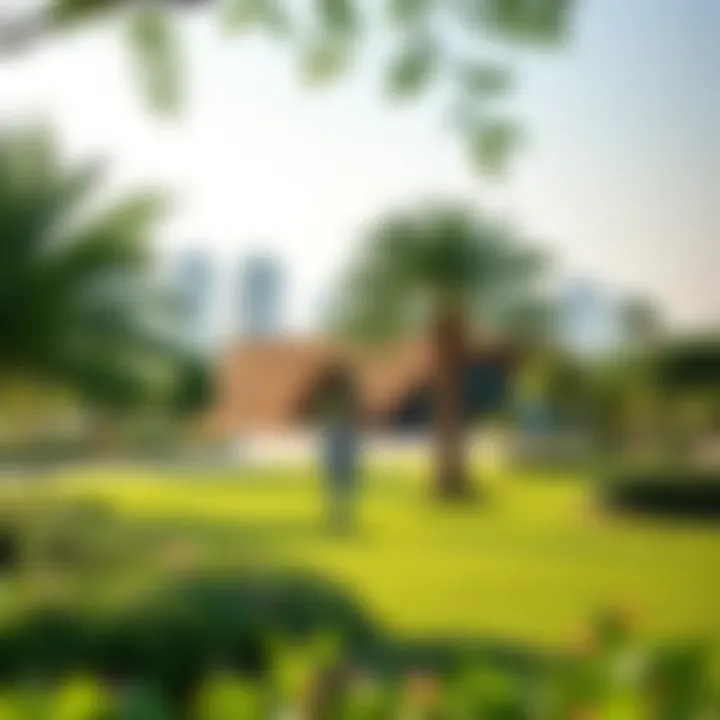Lush green parks and recreational spaces in Al Wasl Zabeel