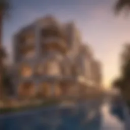 Stunning view of Alef Mamsha's architectural design