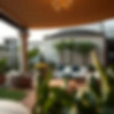 Elegant Outdoor Space at Art Residence Al Barsha Elegant outdoor space featuring artistic landscaping at Art Residence Al Barsha