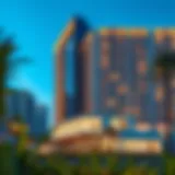 Stunning architectural view of Atria Studios showcasing modern luxury.