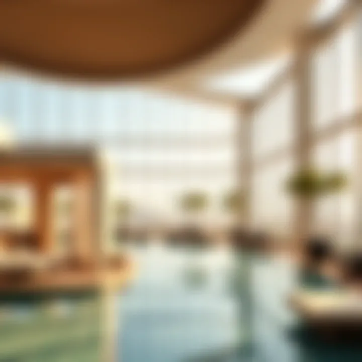 Luxurious amenities and recreational facilities at Aya Dubai