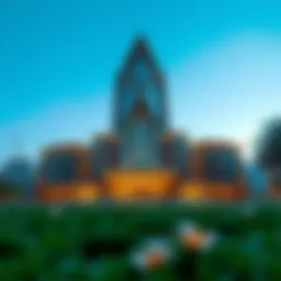 Stunning architectural design of Aykon City 3