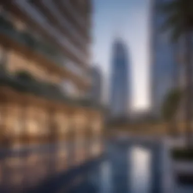 Stunning architectural design of Azizi Plaza
