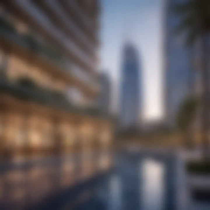 Stunning architectural design of Azizi Plaza