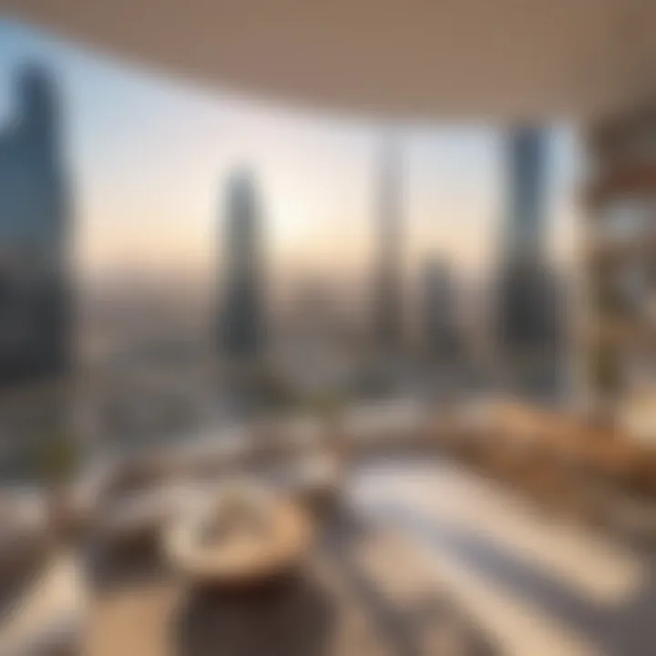 Breathtaking views from Azizi Plaza