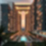 Architectural Marvel of Azure Residence Breathtaking view of Azure Residence's architectural design