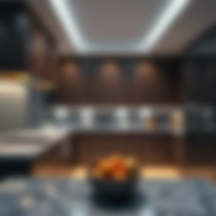 Gourmet kitchen featuring high-end appliances