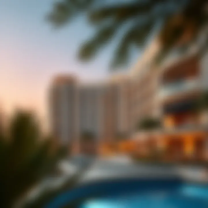 Stunning view of Belle Vue Apartments showcasing architectural elegance