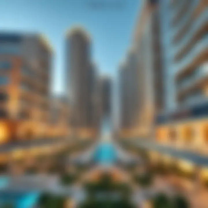 Architectural grandeur of Binghatti Crystal showcasing its modern design