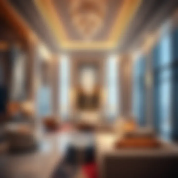 Luxurious interior spaces of Binghatti Crystal emphasizing elegance