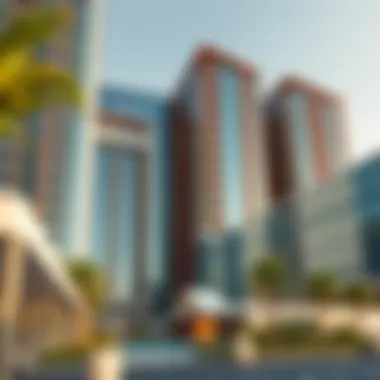 Stunning exterior of Bloom Arjaan showcasing modern architecture