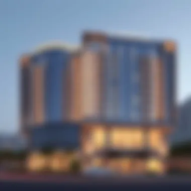 Stunning exterior view of the Bloom Properties Al Mankhool Building showcasing modern architecture