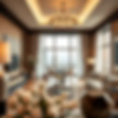 Elegant living space within the Bloom Properties Al Mankhool Building featuring upscale amenities