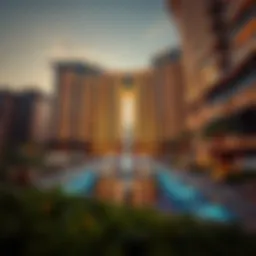 Stunning architectural design of Bluewaters Residences Building 2