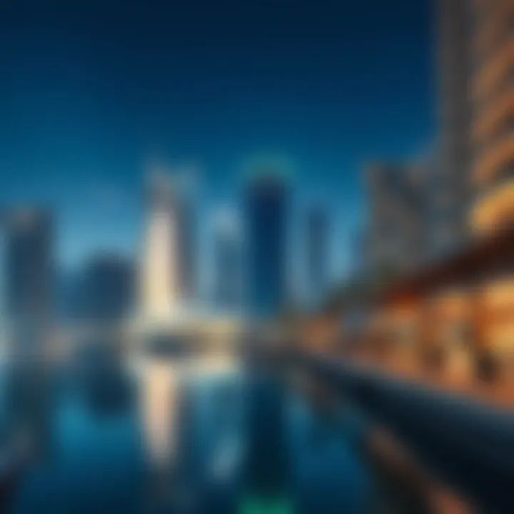 Luxurious waterfront view at Business Bay