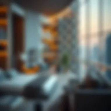 Prime location of a hotel apartment in the heart of Dubai