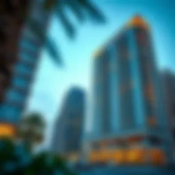 Elegant facade of Continental Tower showcasing modern architecture