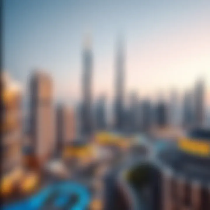 Dubai skyline representing luxury real estate