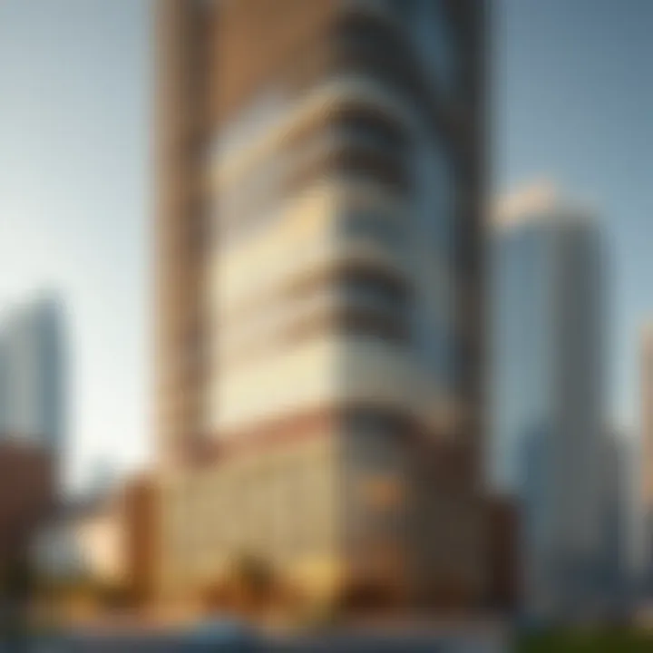 Stunning architectural details of D1 Tower