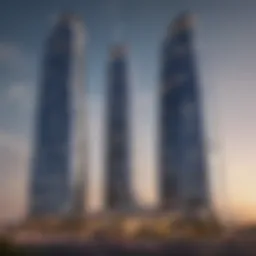 Stunning exterior view of Damac Towers by Paramount Tower B