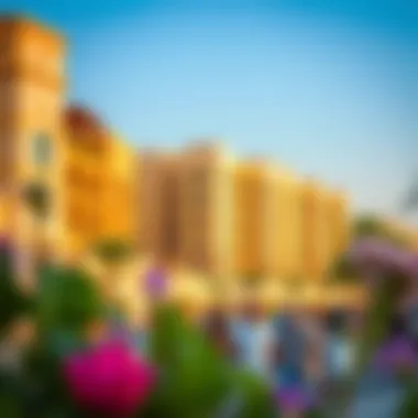 Vibrant community atmosphere surrounding Dana Residence