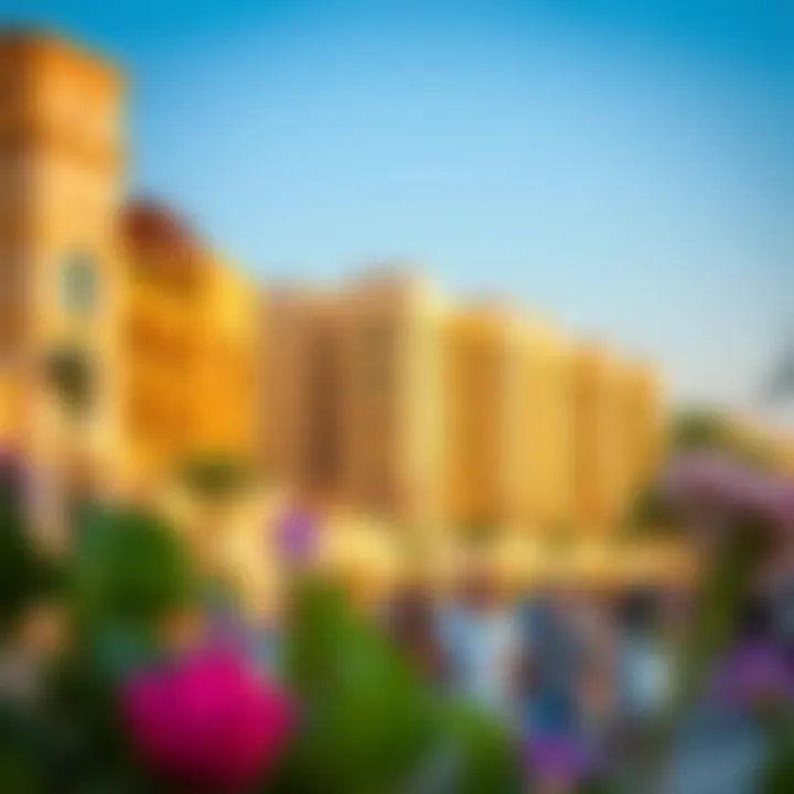 Vibrant community atmosphere surrounding Dana Residence