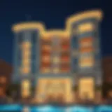 Luxurious exterior view of Dana Residence