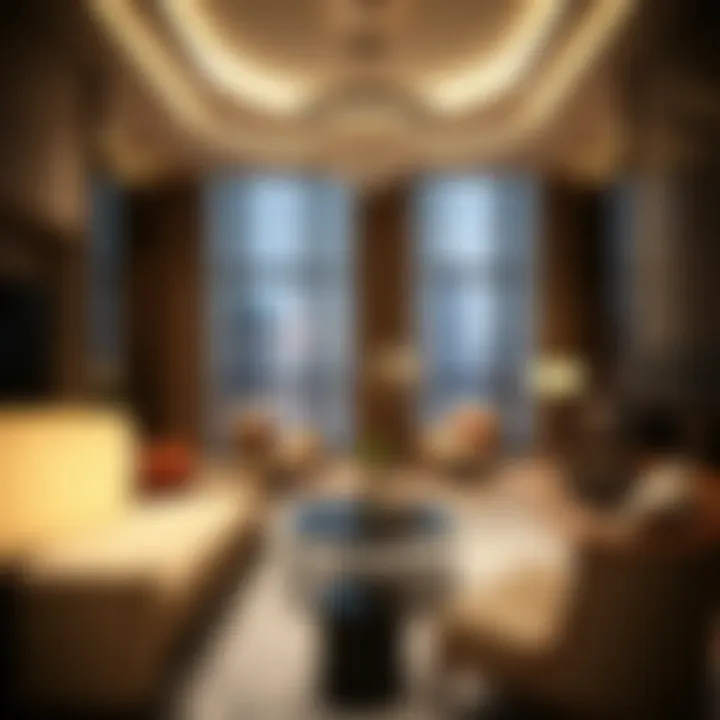 Sophisticated Interiors of Dec Towers Elegant interior design showcasing luxury living