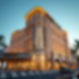 Modern architectural design of Deyaar Mirdif City Centre Building