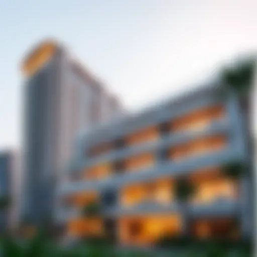 Stunning façade of Eden House showcasing modern architecture