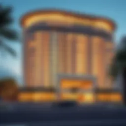 Stunning exterior view of Eden House showcasing its modern design