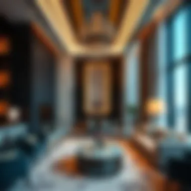 Elegant Design of Edge Hotel Deira Luxurious interior of Edge Hotel Deira showcasing elegant design