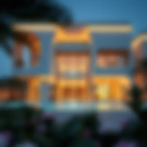 Elysium 2 Residence - Modern Architectural Marvel Stunning exterior view of Elysium 2 Residence showcasing modern architecture