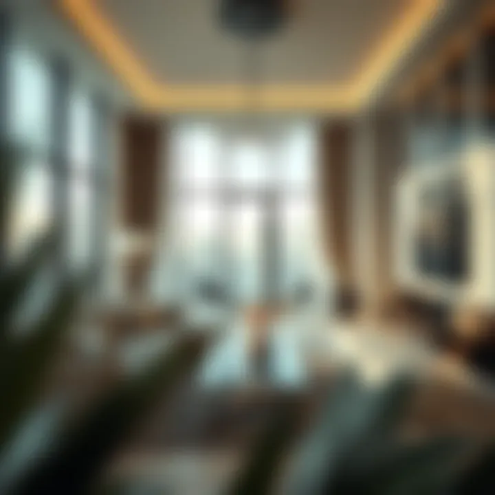 Sophisticated Interiors of Elysium 2 Residence Luxurious interior design of a living space at Elysium 2 Residence