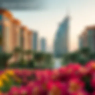 Landscaped Beauty of Emaar Grande Beautiful landscaped surroundings of Emaar Grande