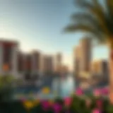 Breathtaking view of Emaar Lagoons showcasing its architectural brilliance