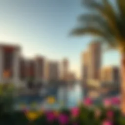 Breathtaking view of Emaar Lagoons showcasing its architectural brilliance