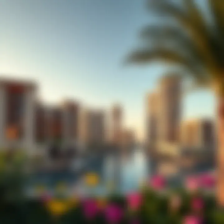 Breathtaking view of Emaar Lagoons showcasing its architectural brilliance