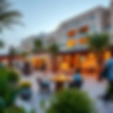 Serene community space in Emaar Lagoons promoting a vibrant lifestyle