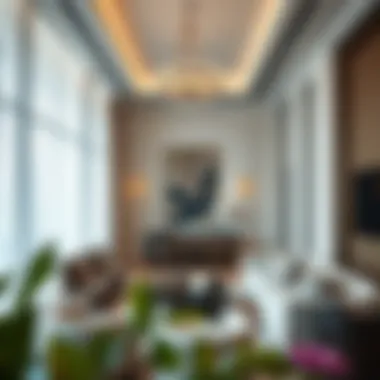 Luxurious interior of a residence at Address Creek Harbour highlighting elegant design elements