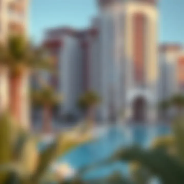 Modern residential structures reflecting exquisite design and elegance in Al Dana