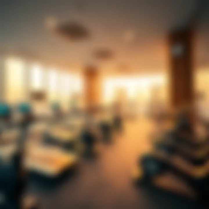 Fitness Center Excellence in Al Huda Tower 2 State-of-the-art fitness center at Al Huda Tower 2 equipped with premium facilities